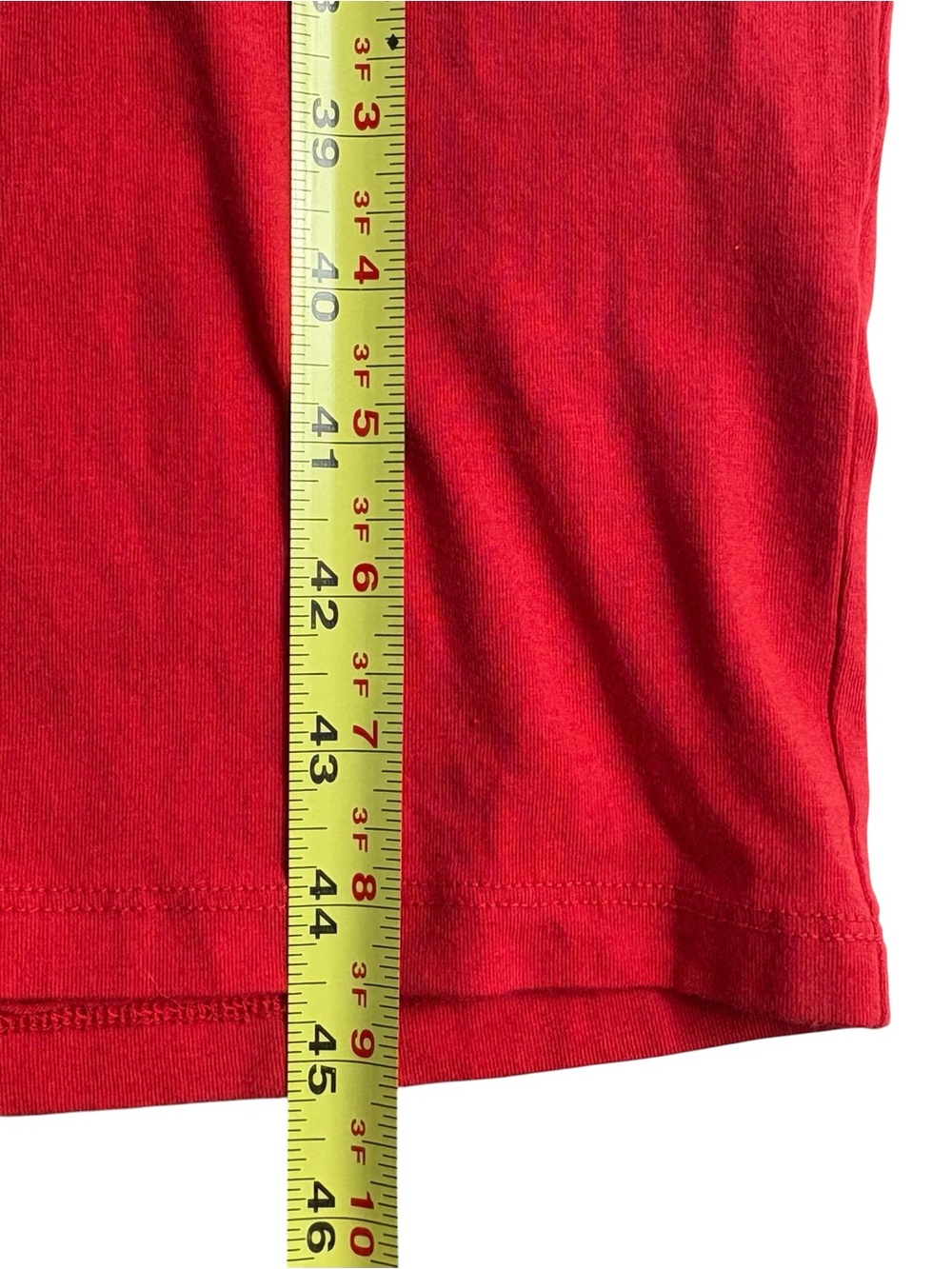 NWT Michael Stars Racerback Midi Dress Size M Ruched Red - Picture 9 of 13